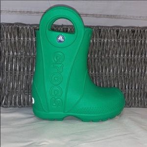 Crocs Rain Boot Size 8T